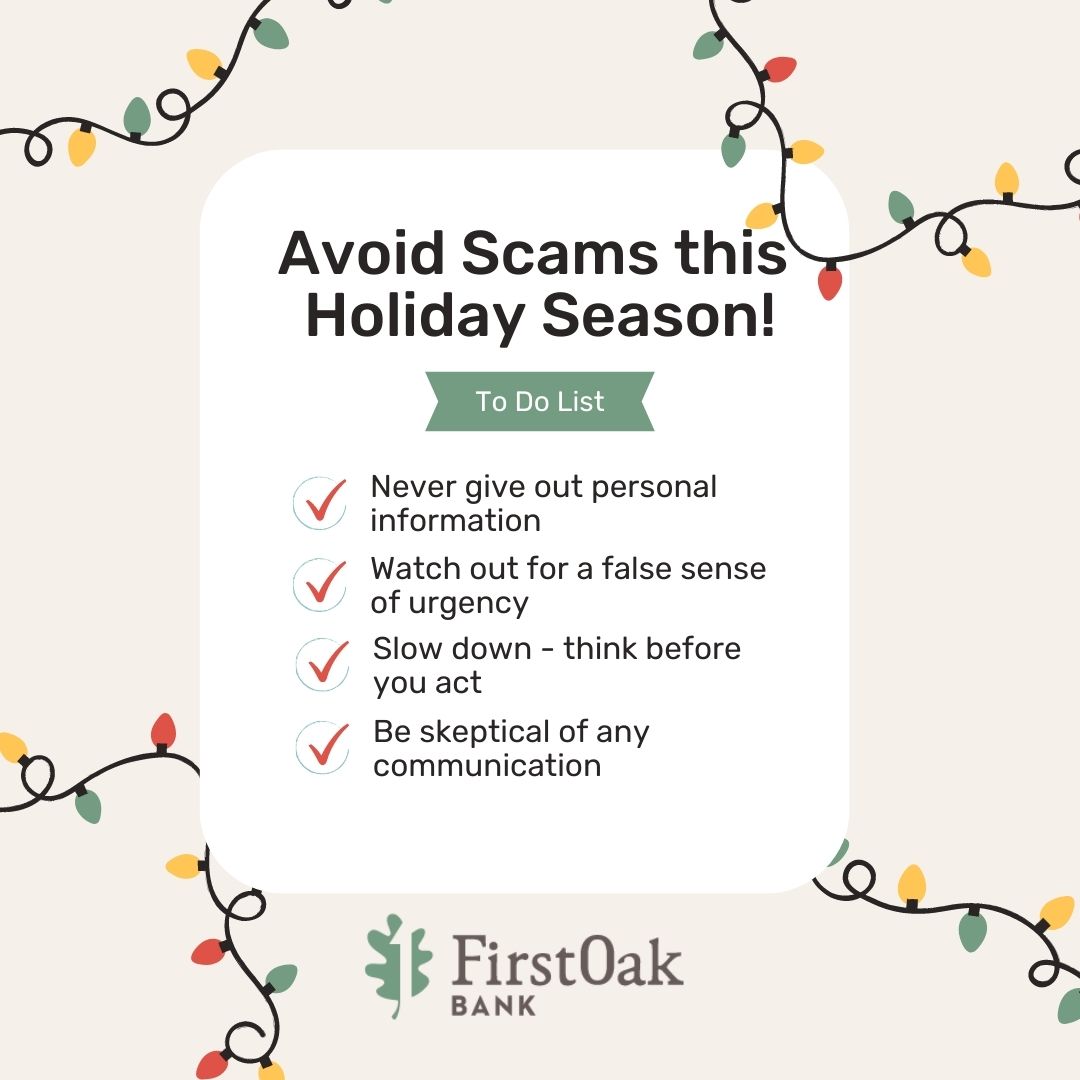 Don’t get scammed this Holiday